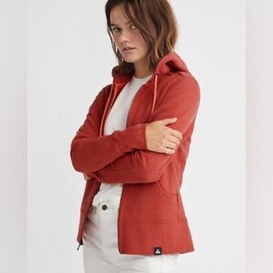 AMERICAN GIANT Classic Full Zip in Ember Women’s Size XS Heavyweight Warm Thick
